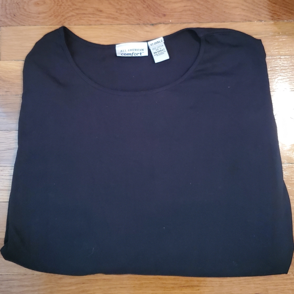 Black Long Sleeve Top
